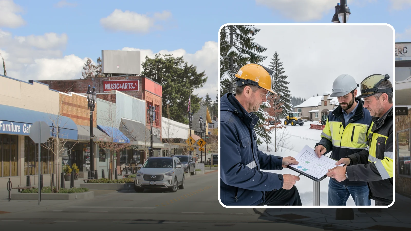 Snow Removal Consultation in Bothell, King County, WA - We sit down with Western Washington owners and managers to answer questions, review options, and recommend the right snow service...