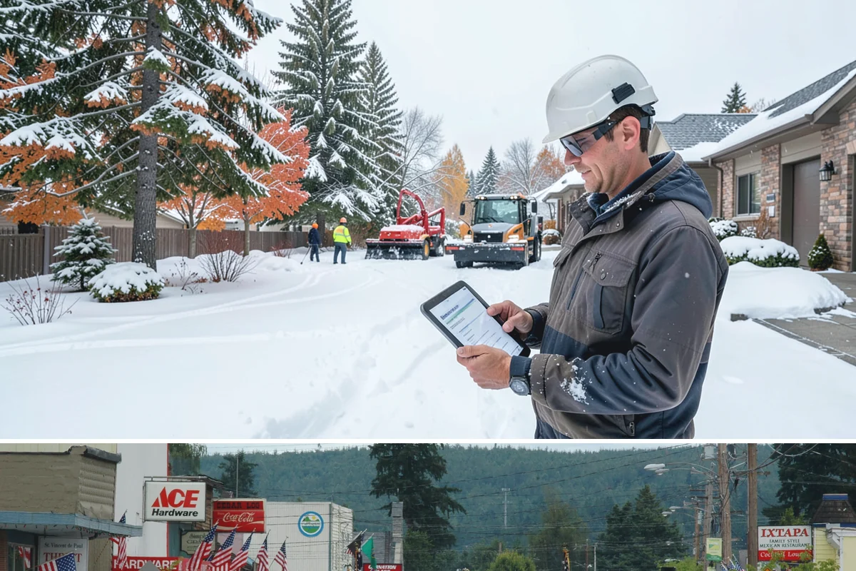 Snow Removal Consultation in Carnation, King County, WA - Book a consultation in early fall so you can weigh your options well before the first snow event arrives.