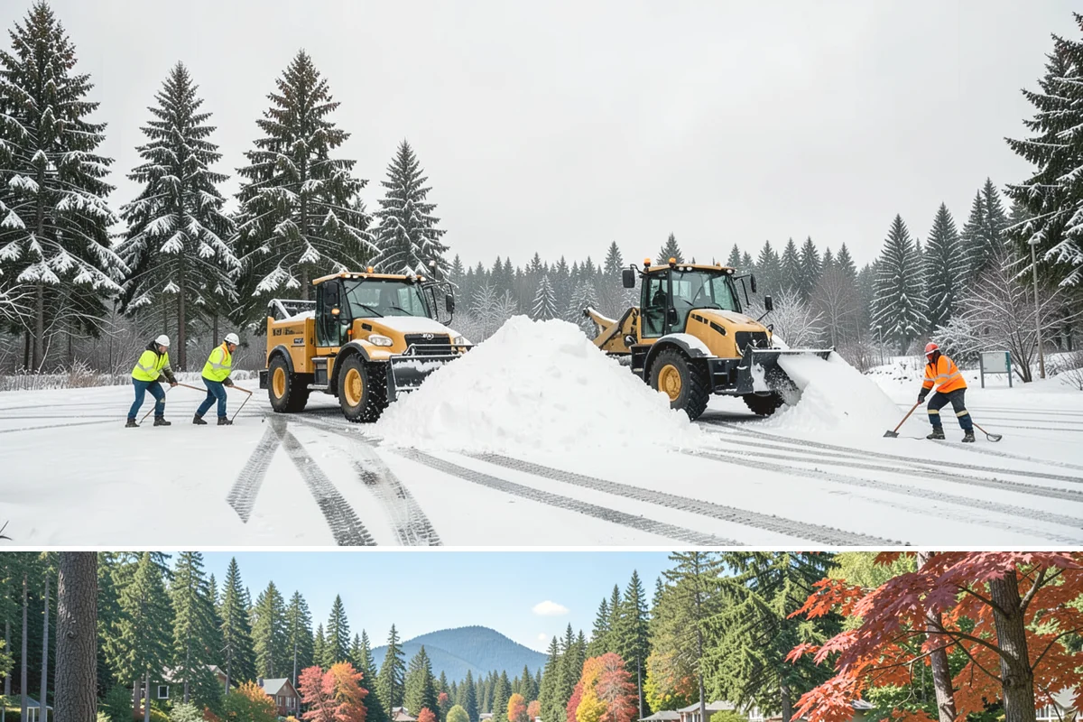 Snow Removal Consultation in Covington, King County, WA - Book a consultation in early fall so you can weigh your options well before the first snow event arrives.