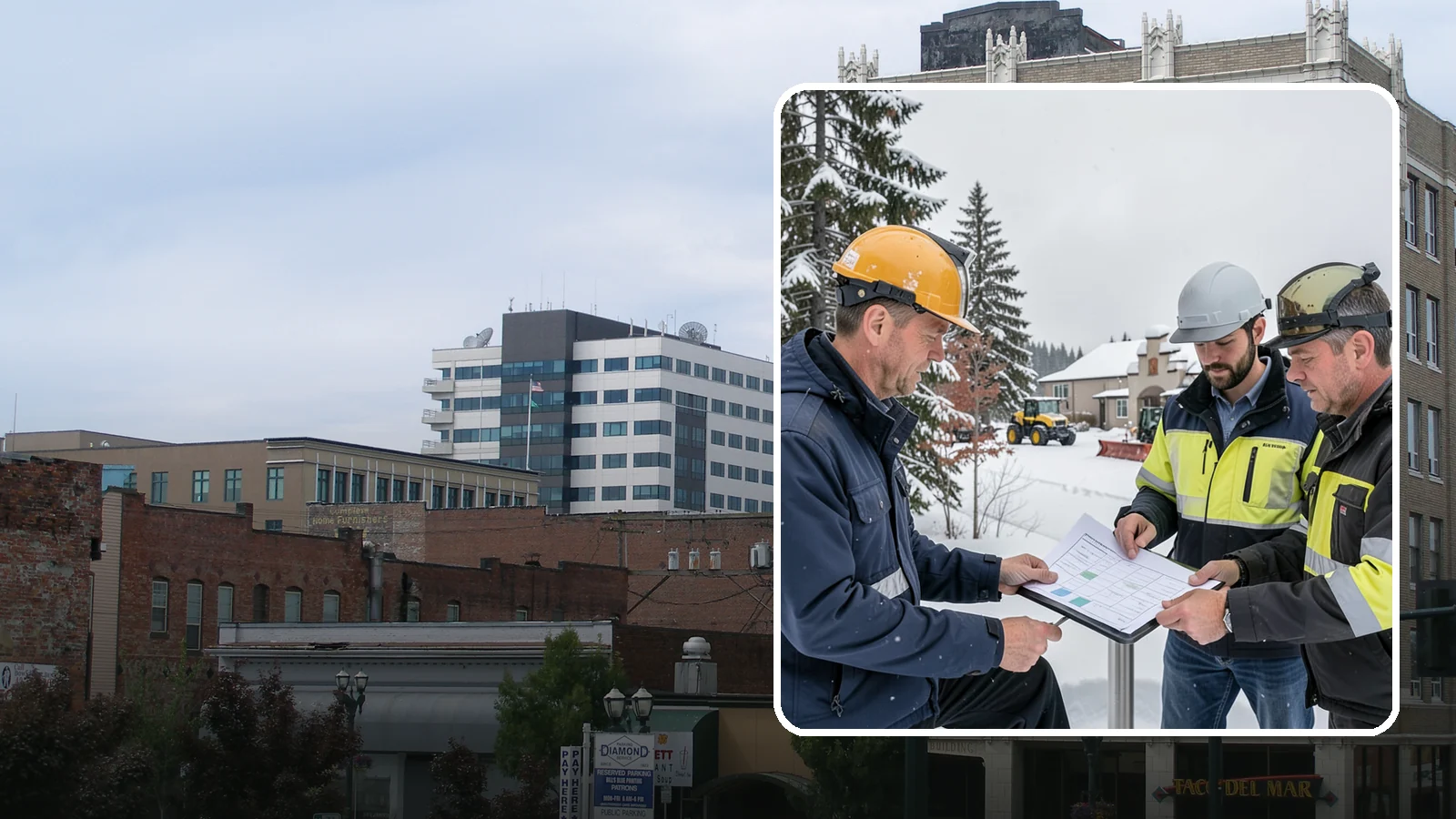 Snow Removal Consultation in Everett, Snohomish County, WA - We sit down with Western Washington owners and managers to answer questions, review options, and recommend the right snow service...