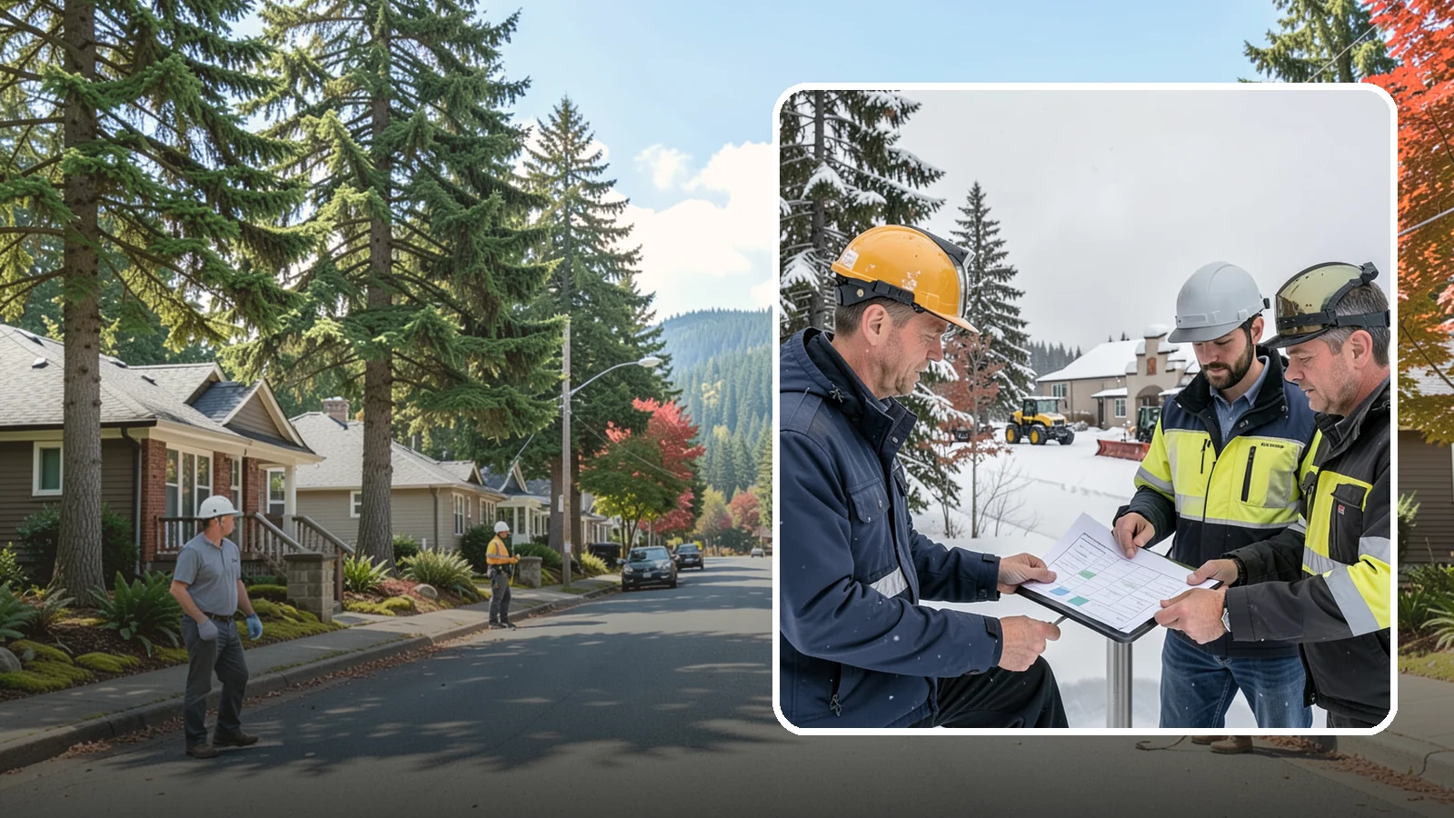 Snow Removal Consultation in Hunts Point, King County, WA - We sit down with Western Washington owners and managers to answer questions, review options, and recommend the right snow service...