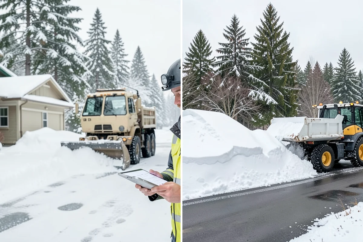 Snow Removal Consultation in Hunts Point, King County, WA - Discuss your property, goals, budget, and concerns