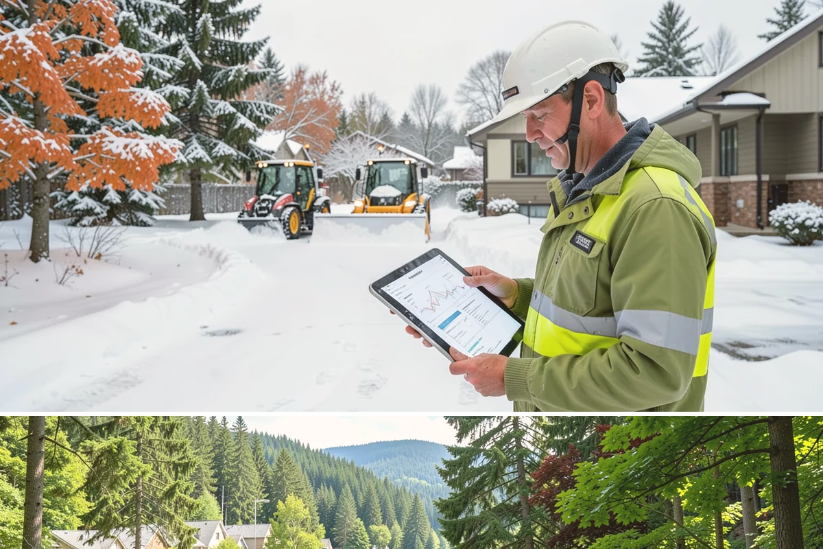 Snow Removal Consultation in Lake Forest Park, King County, WA - Book a consultation in early fall so you can weigh your options well before the first snow event arrives.