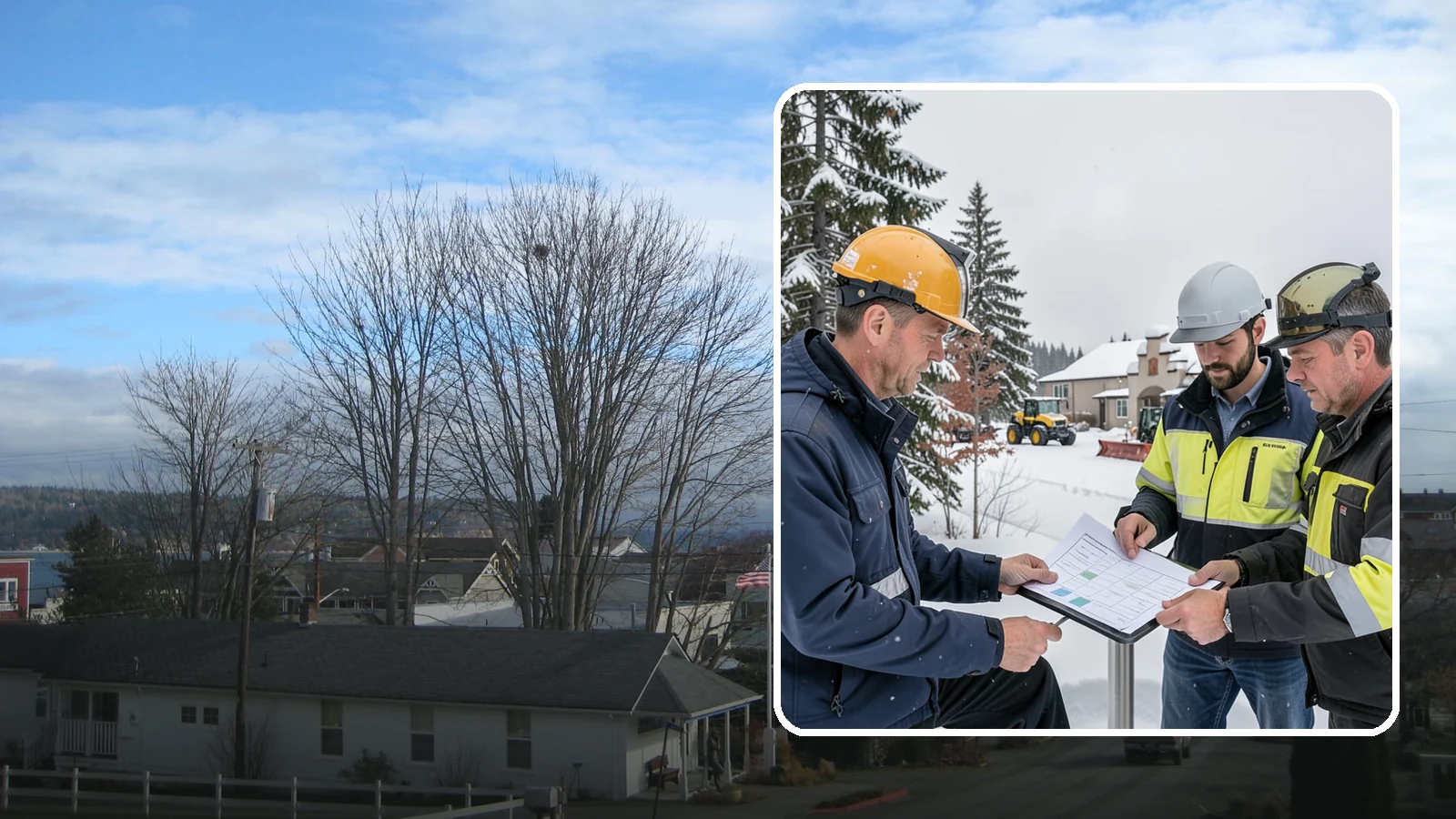 Snow Removal Consultation in Langley, Island County, WA - We sit down with Western Washington owners and managers to answer questions, review options, and recommend the right snow service...