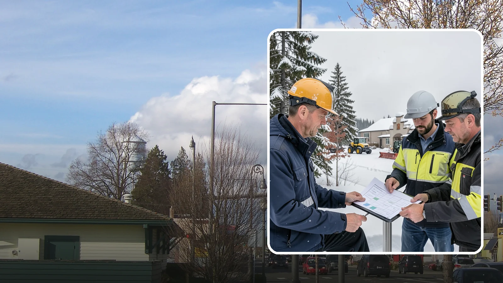Snow Removal Consultation in Marysville, Snohomish County, WA - We sit down with Western Washington owners and managers to answer questions, review options, and recommend the right snow service...