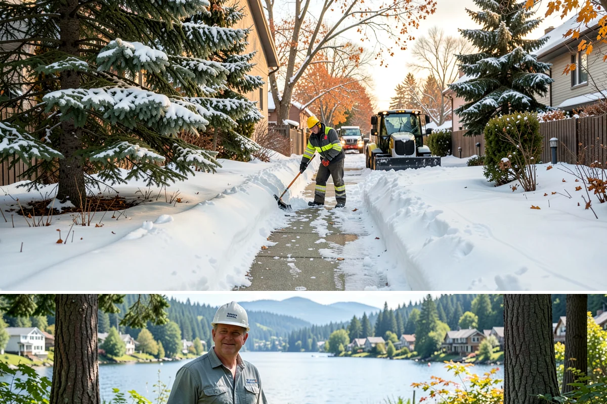 Snow Removal Consultation in Milton, King County, WA - Book a consultation in early fall so you can weigh your options well before the first snow event arrives.
