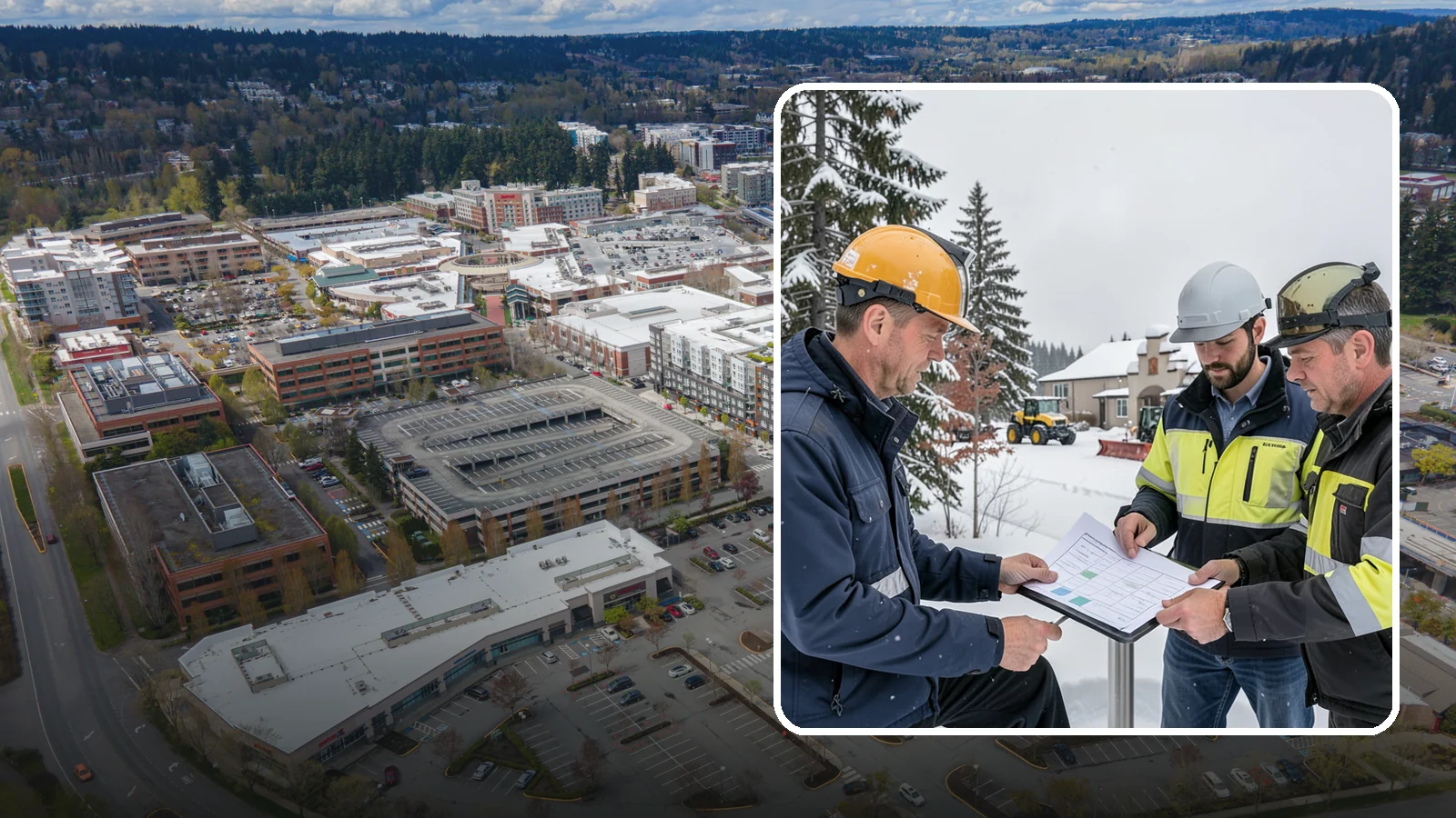 Snow Removal Consultation in Redmond, King County, WA - We sit down with Western Washington owners and managers to answer questions, review options, and recommend the right snow service...