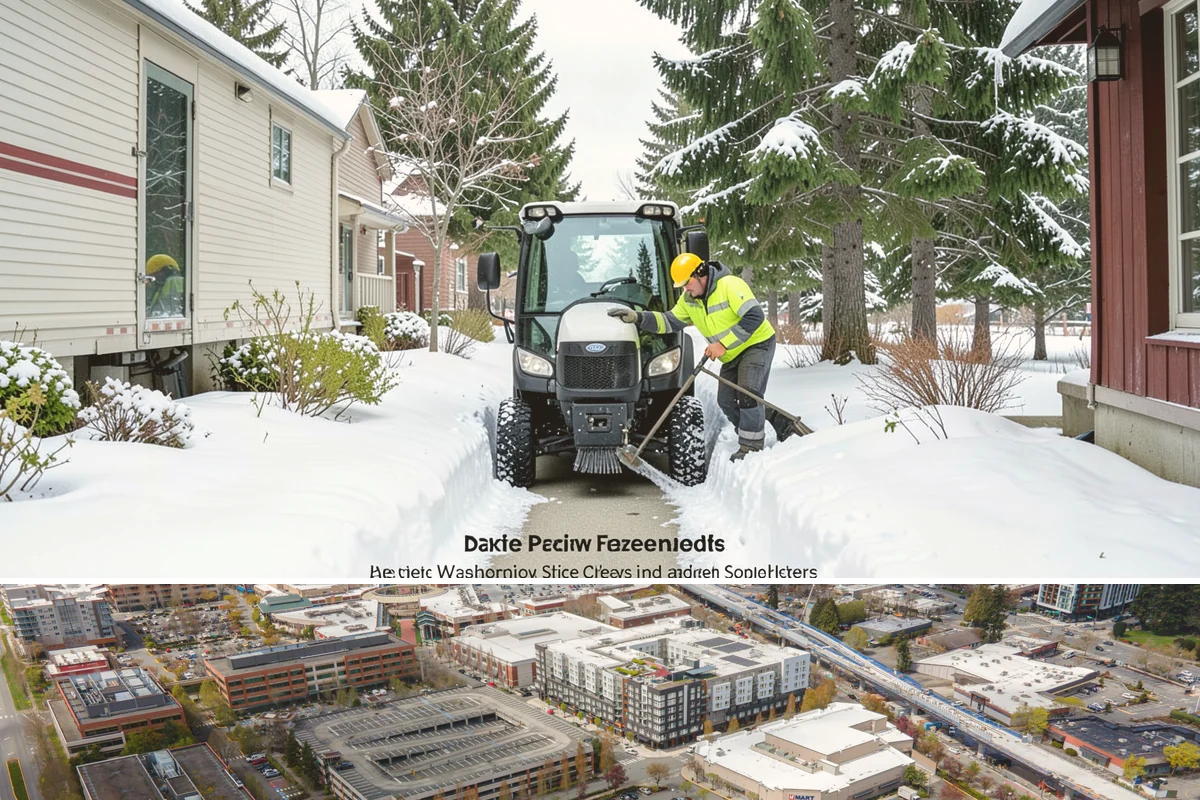 Snow Removal Consultation in Redmond, King County, WA - Book a consultation in early fall so you can weigh your options well before the first snow event arrives.