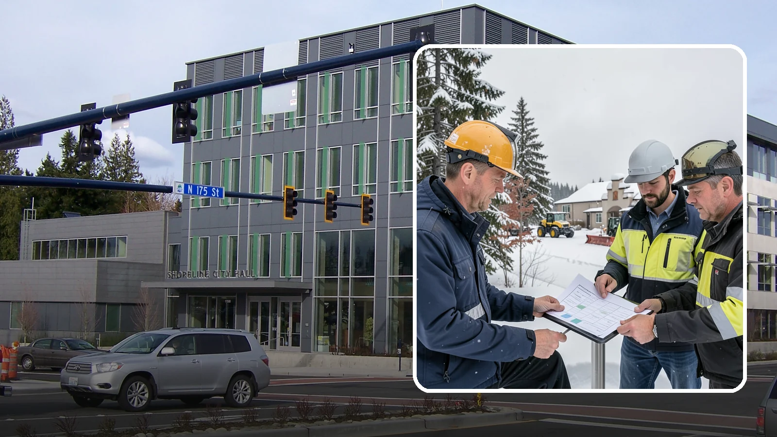 Snow Removal Consultation in Shoreline, King County, WA - We sit down with Western Washington owners and managers to answer questions, review options, and recommend the right snow service...