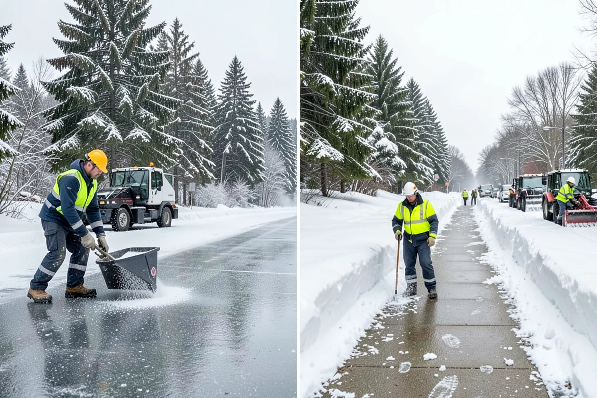 Snow Removal Estimates in Arlington, Snohomish County, WA - Schedule a site visit to measure and assess the property