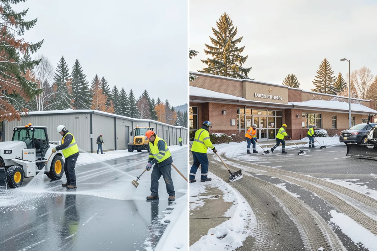 Snow Removal Estimates in Auburn, King County, WA - Schedule a site visit to measure and assess the property