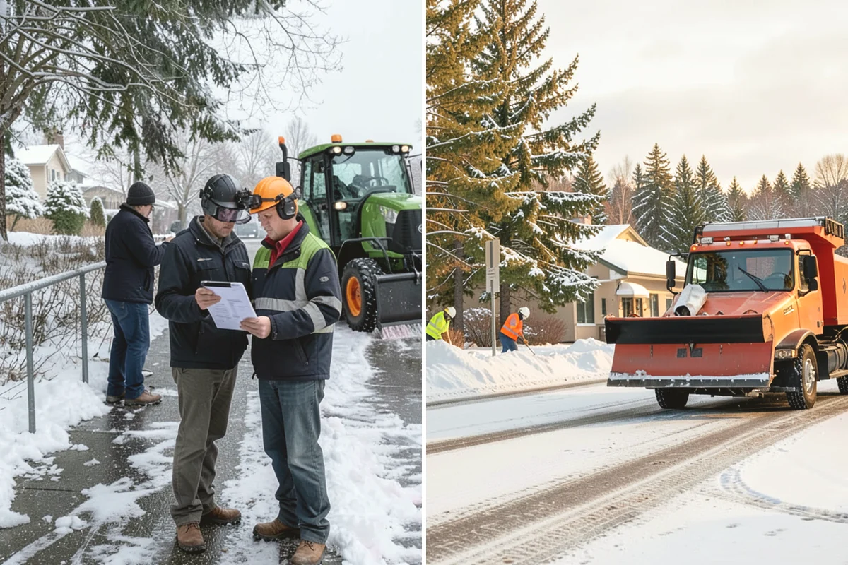 Snow Removal Estimates in Black Diamond, King County, WA - Schedule a site visit to measure and assess the property