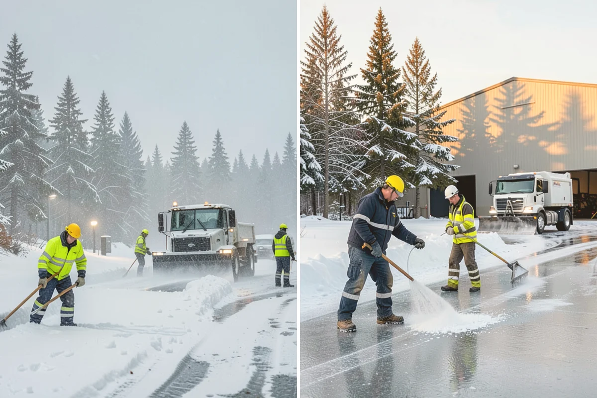 Snow Removal Estimates in Bothell, King County, WA - Schedule a site visit to measure and assess the property
