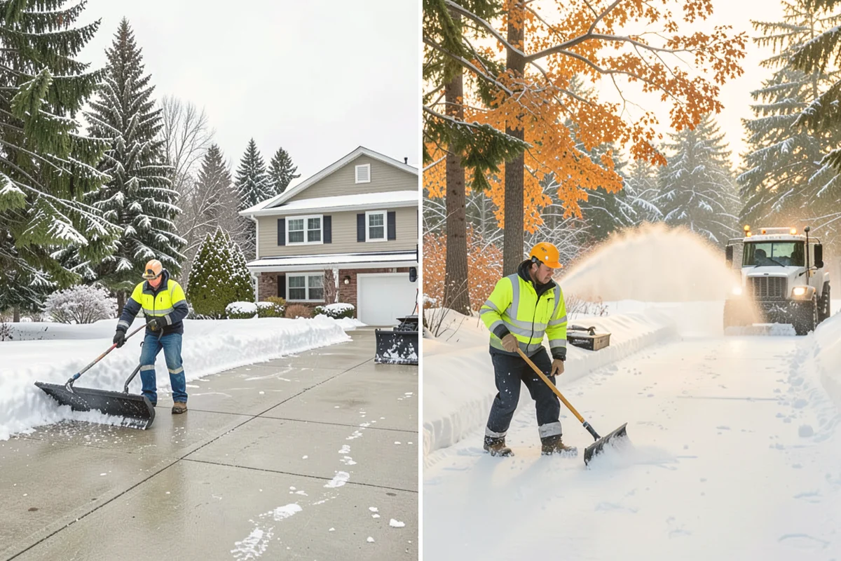 Snow Removal Estimates in Brier, Snohomish County, WA - Schedule a site visit to measure and assess the property