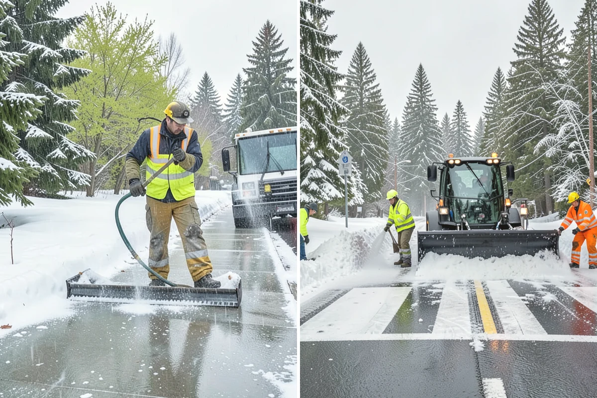 Snow Removal Estimates in Burlington, Skagit County, WA - Schedule a site visit to measure and assess the property