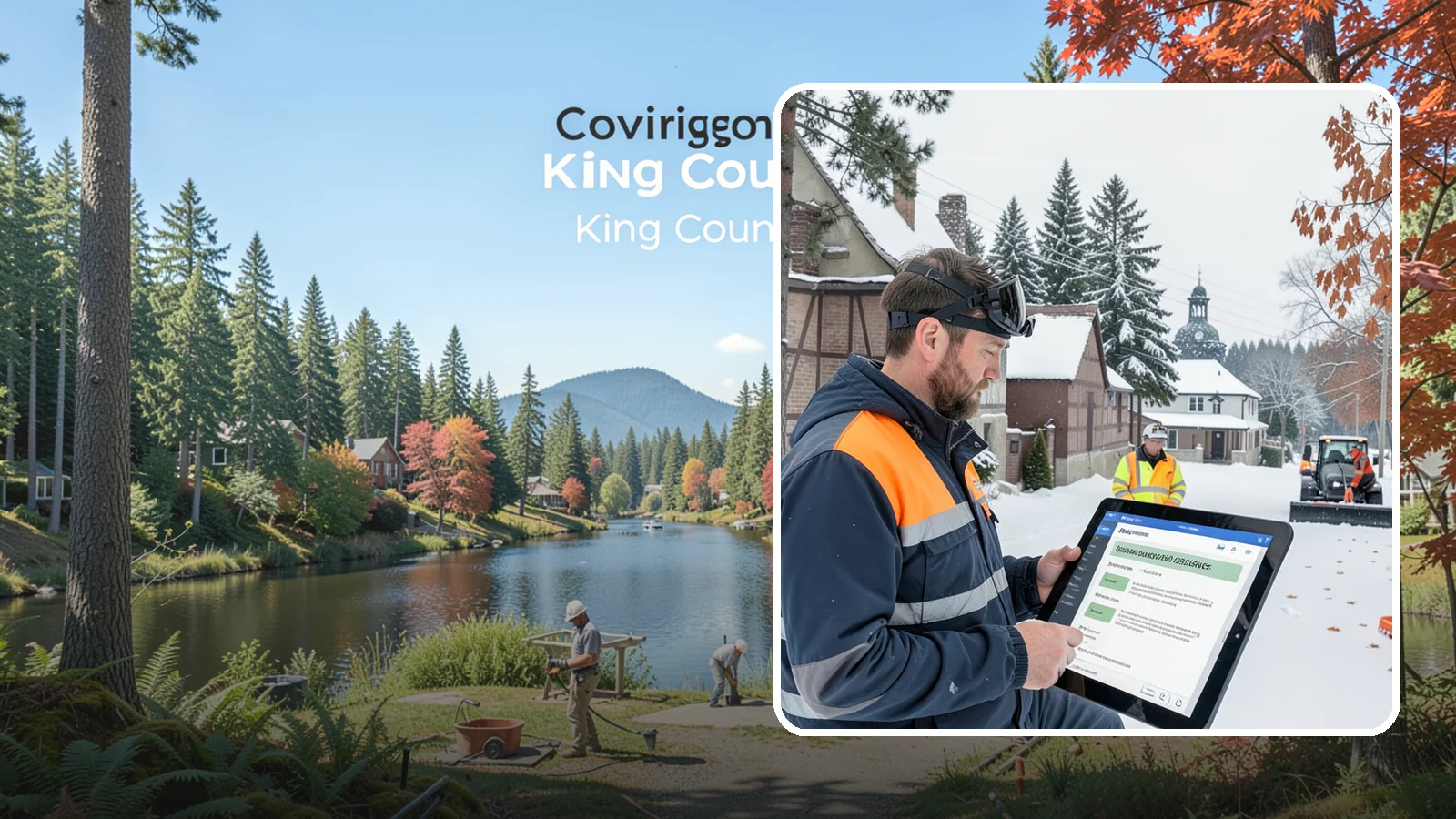 Snow Removal Estimates in Covington, King County, WA - We provide clear, itemized snow removal estimates for Western Washington properties so you know exactly what winter service will...