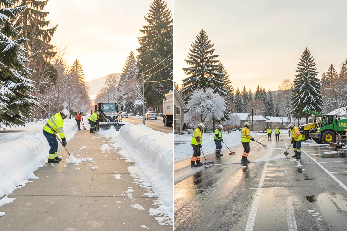 Snow Removal Estimates in Covington, King County, WA - Schedule a site visit to measure and assess the property