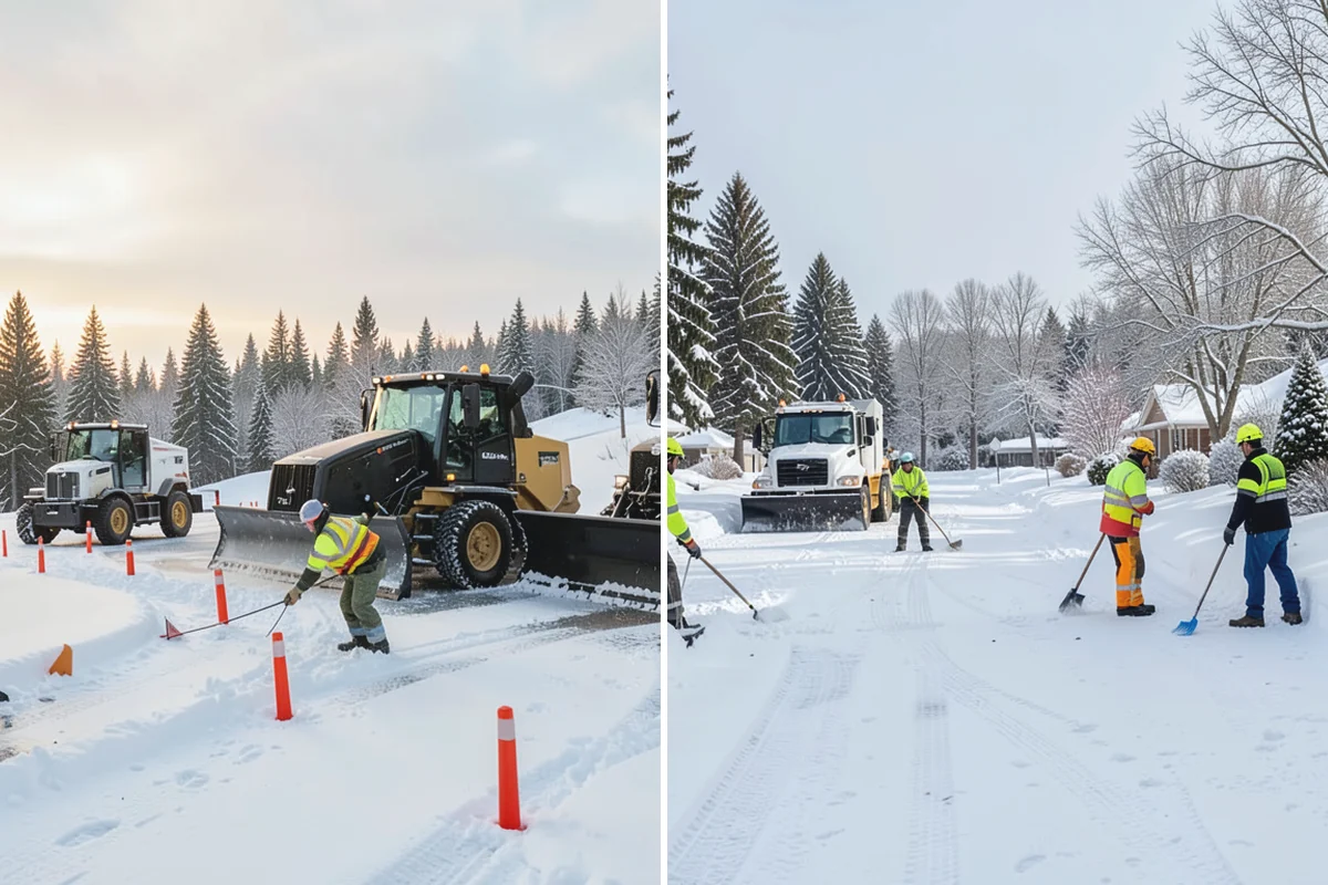 Snow Removal Estimates in Darrington, Snohomish County, WA - Schedule a site visit to measure and assess the property