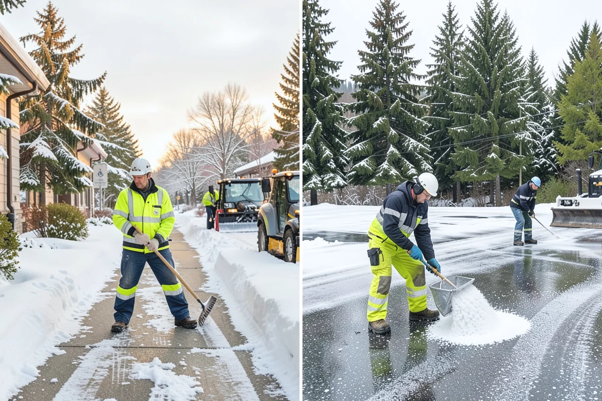 Snow Removal Estimates in Des Moines, King County, WA - Schedule a site visit to measure and assess the property