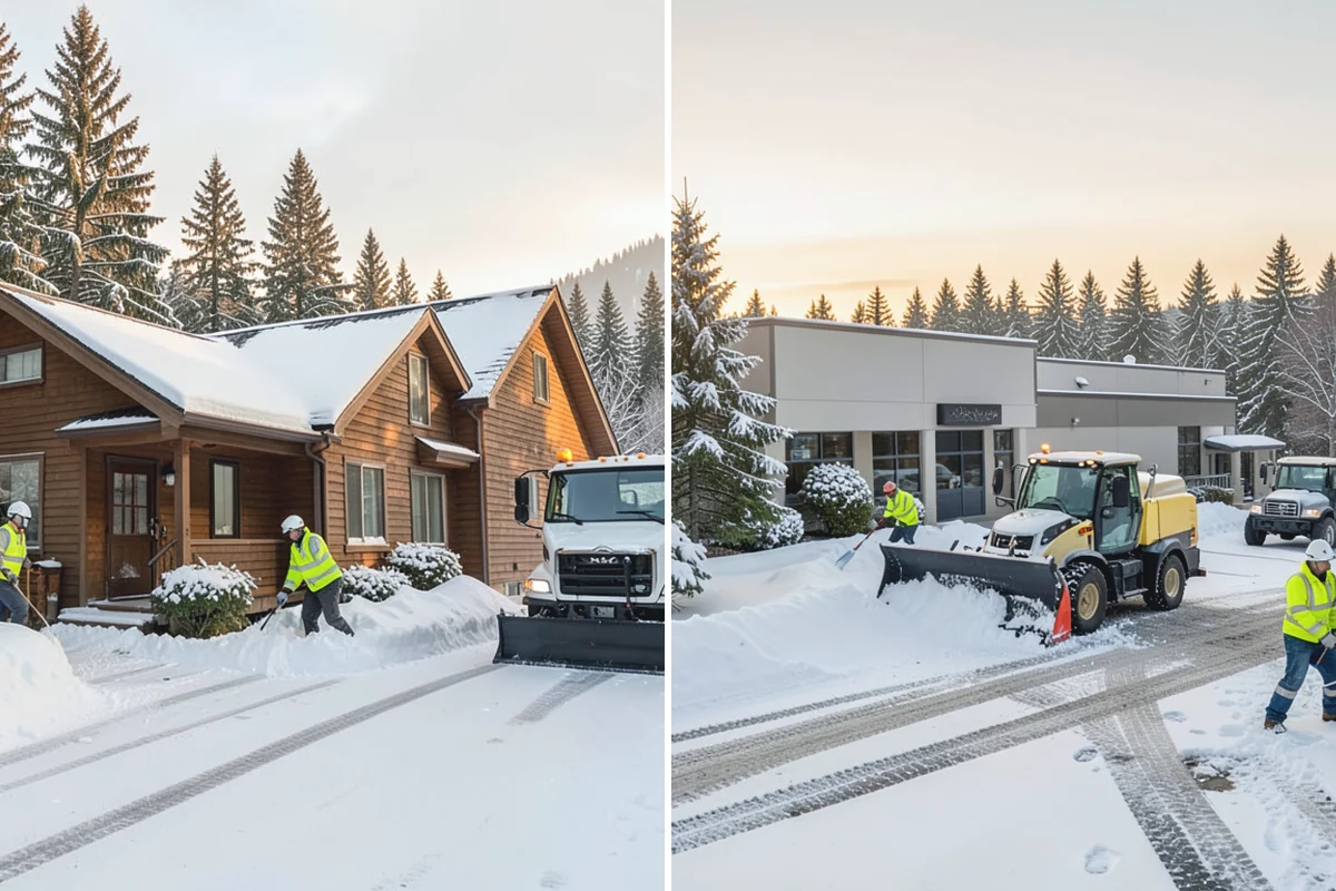 Snow Removal Estimates in Gold Bar, Snohomish County, WA - Schedule a site visit to measure and assess the property