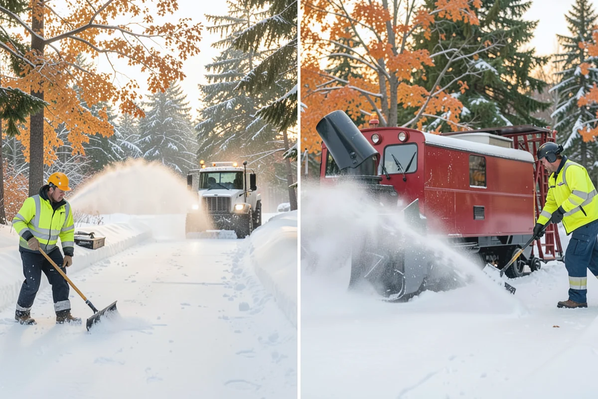 Snow Removal Estimates in Granite Falls, Snohomish County, WA - Schedule a site visit to measure and assess the property