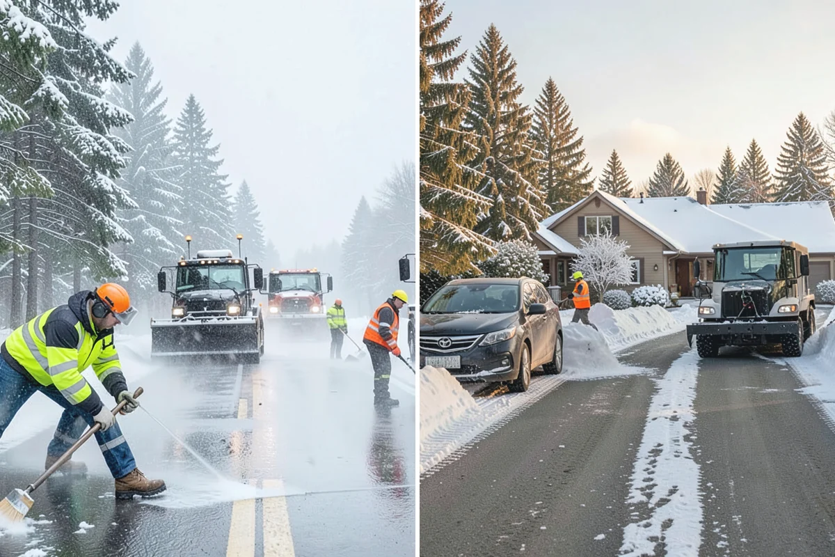 Snow Removal Estimates in Hamilton, Skagit County, WA - Schedule a site visit to measure and assess the property