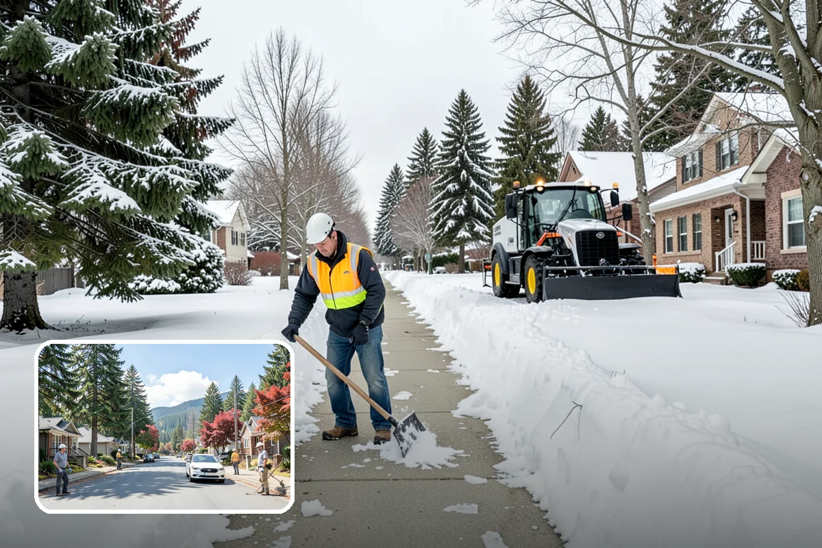 Snow Removal Estimates in Hunts Point, King County, WA - Itemized pricing with no hidden winter surprises