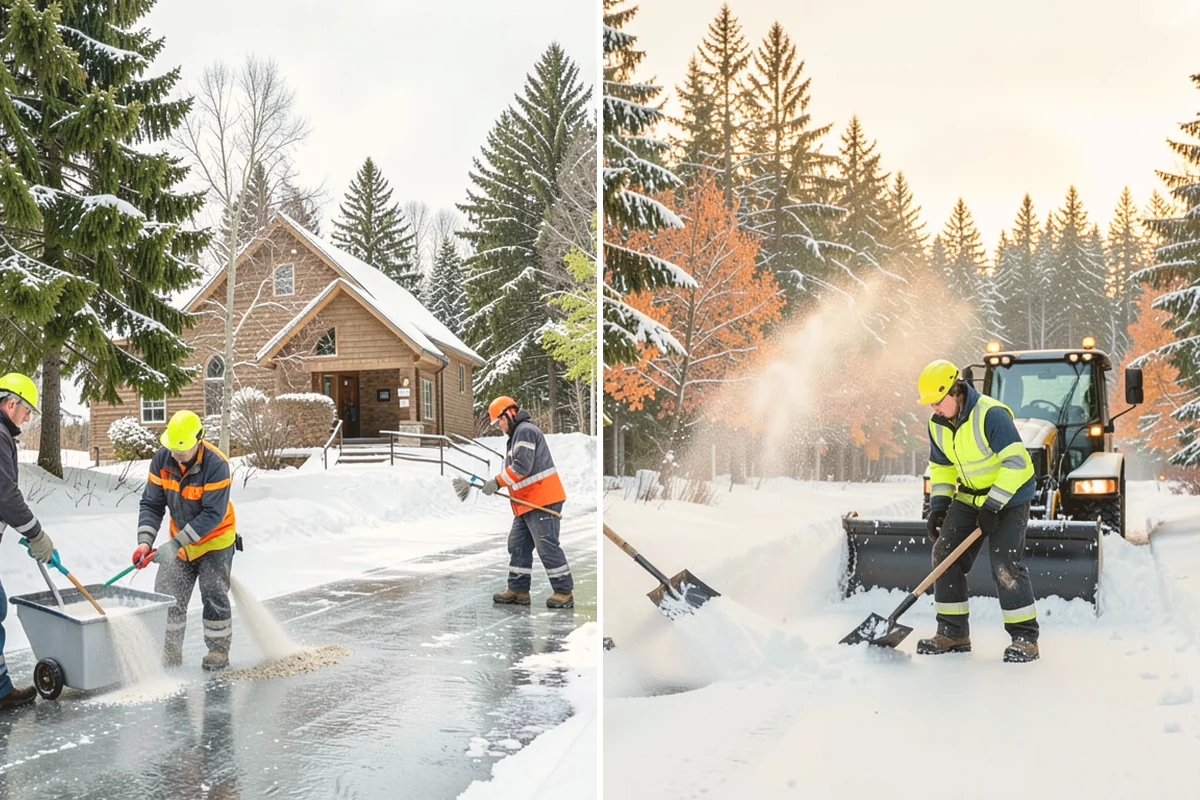 Snow Removal Estimates in Kent, King County, WA - Schedule a site visit to measure and assess the property