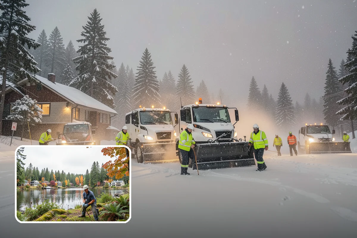 Snow Removal Estimates in La Conner, Skagit County, WA - Itemized pricing with no hidden winter surprises