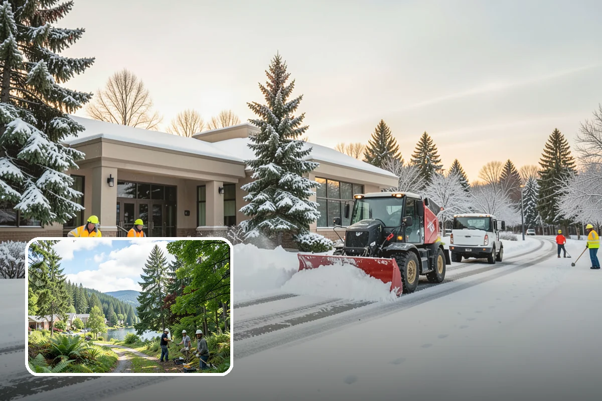 Snow Removal Estimates in Lake Forest Park, King County, WA - Itemized pricing with no hidden winter surprises