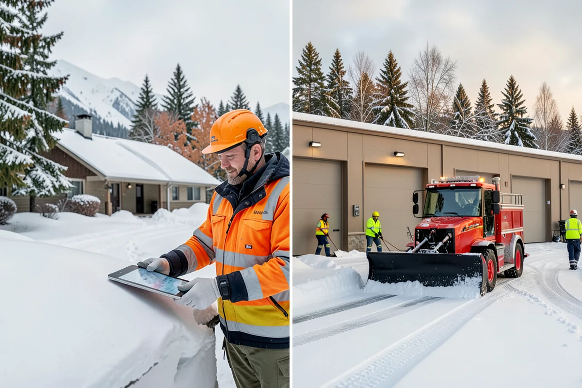 Snow Removal Estimates in Lakewood, Pierce County, WA - Schedule a site visit to measure and assess the property