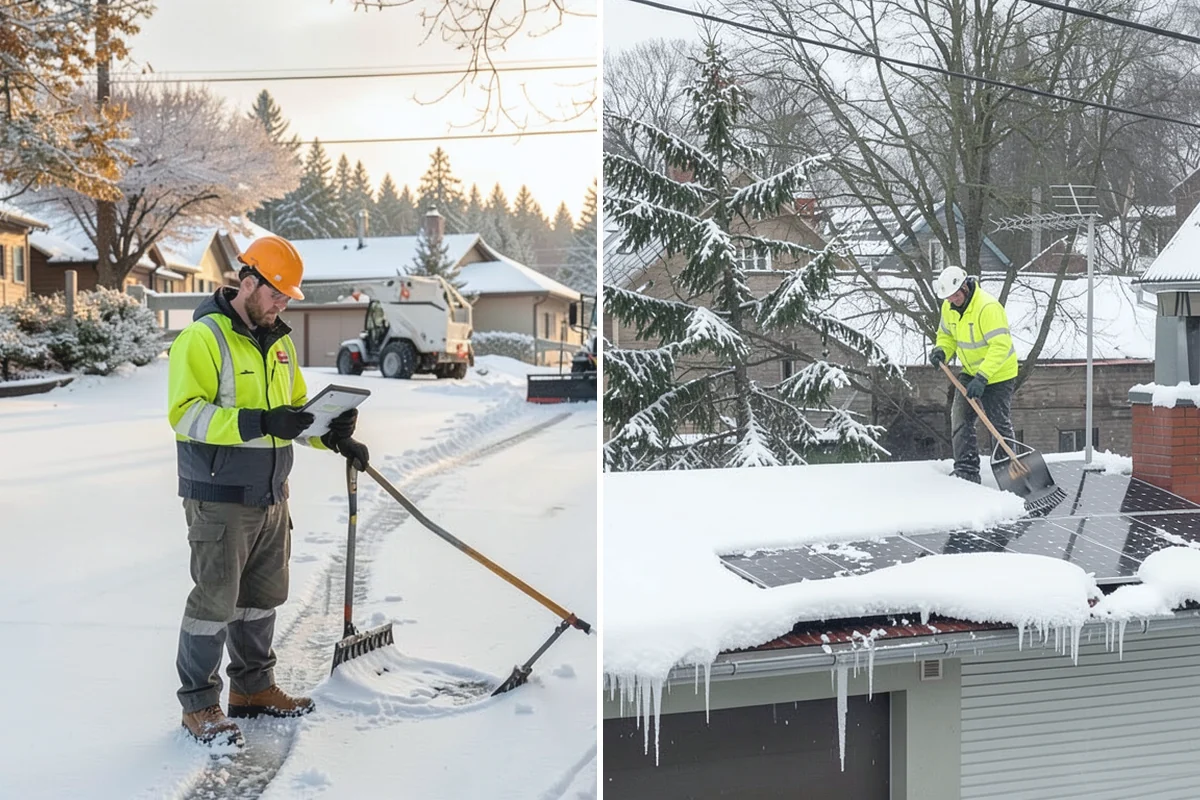 Snow Removal Estimates in Marysville, Snohomish County, WA - Schedule a site visit to measure and assess the property