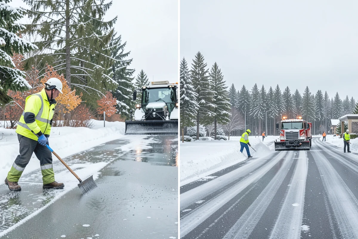 Snow Removal Estimates in Medina, King County, WA - Schedule a site visit to measure and assess the property
