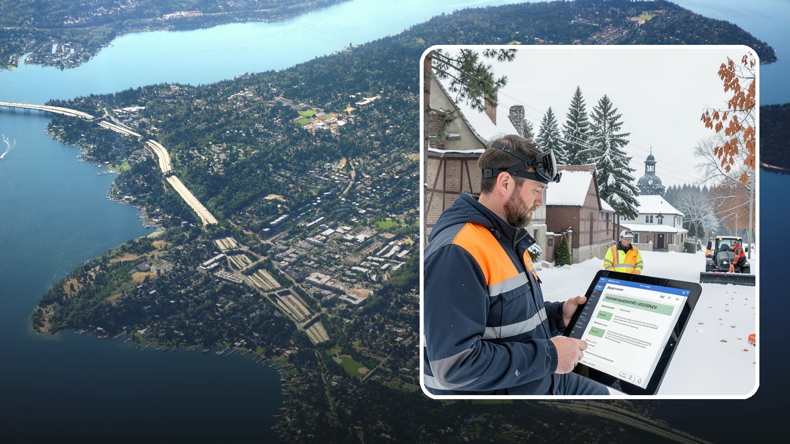 Snow Removal Estimates in Mercer Island, King County, WA - We provide clear, itemized snow removal estimates for Western Washington properties so you know exactly what winter service will...
