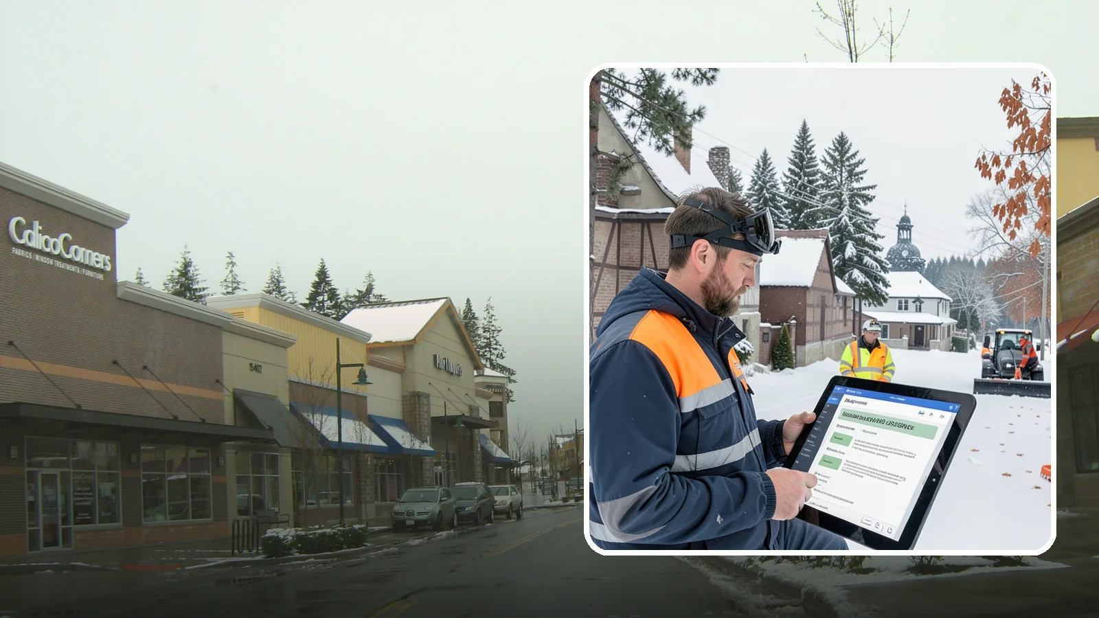 Snow Removal Estimates in Mill Creek, Snohomish County, WA - We provide clear, itemized snow removal estimates for Western Washington properties so you know exactly what winter service will...