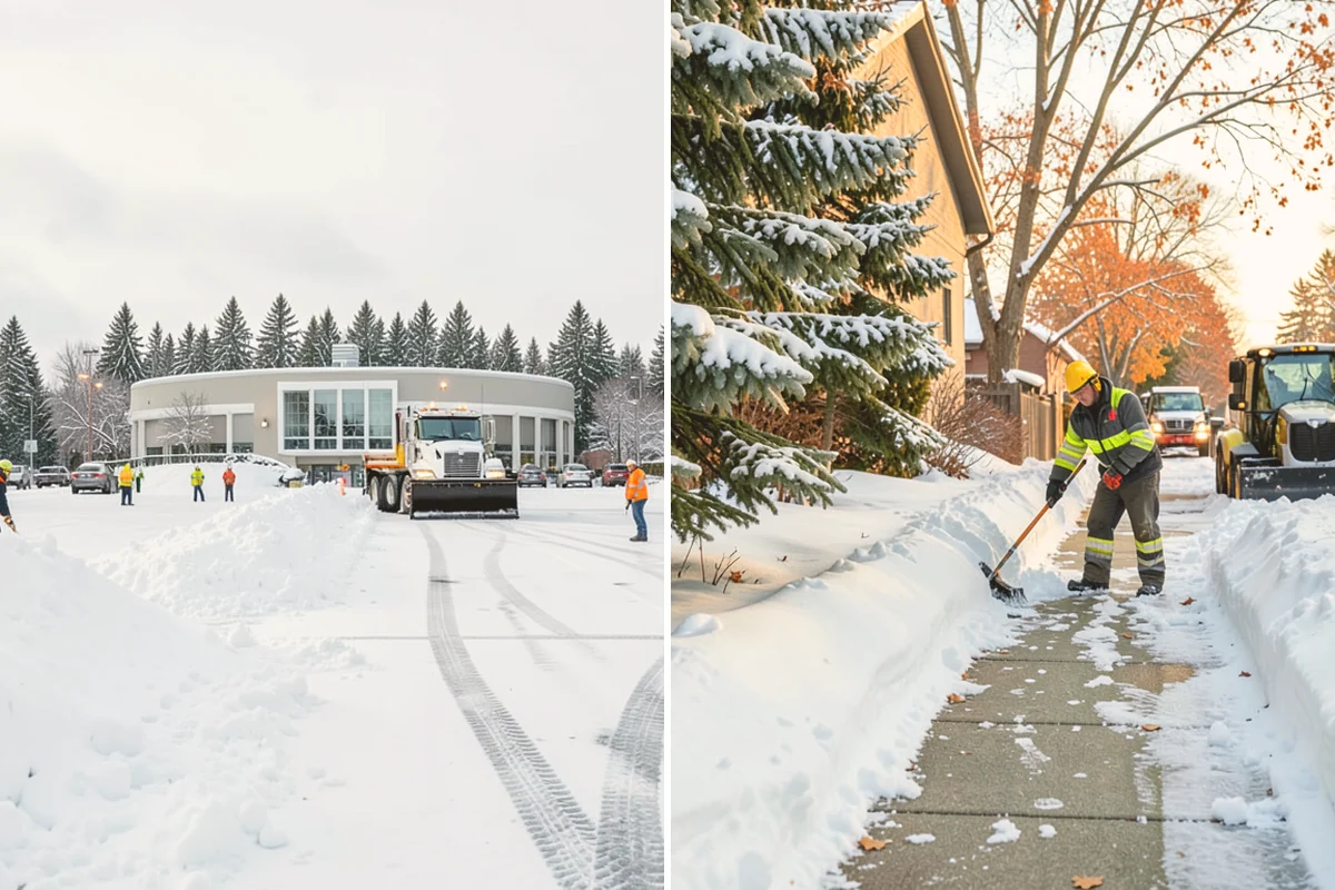 Snow Removal Estimates in Milton, King County, WA - Schedule a site visit to measure and assess the property