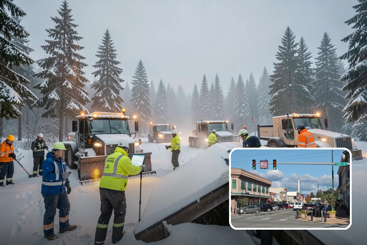 Snow Removal Estimates in Monroe, Snohomish County, WA - Itemized pricing with no hidden winter surprises