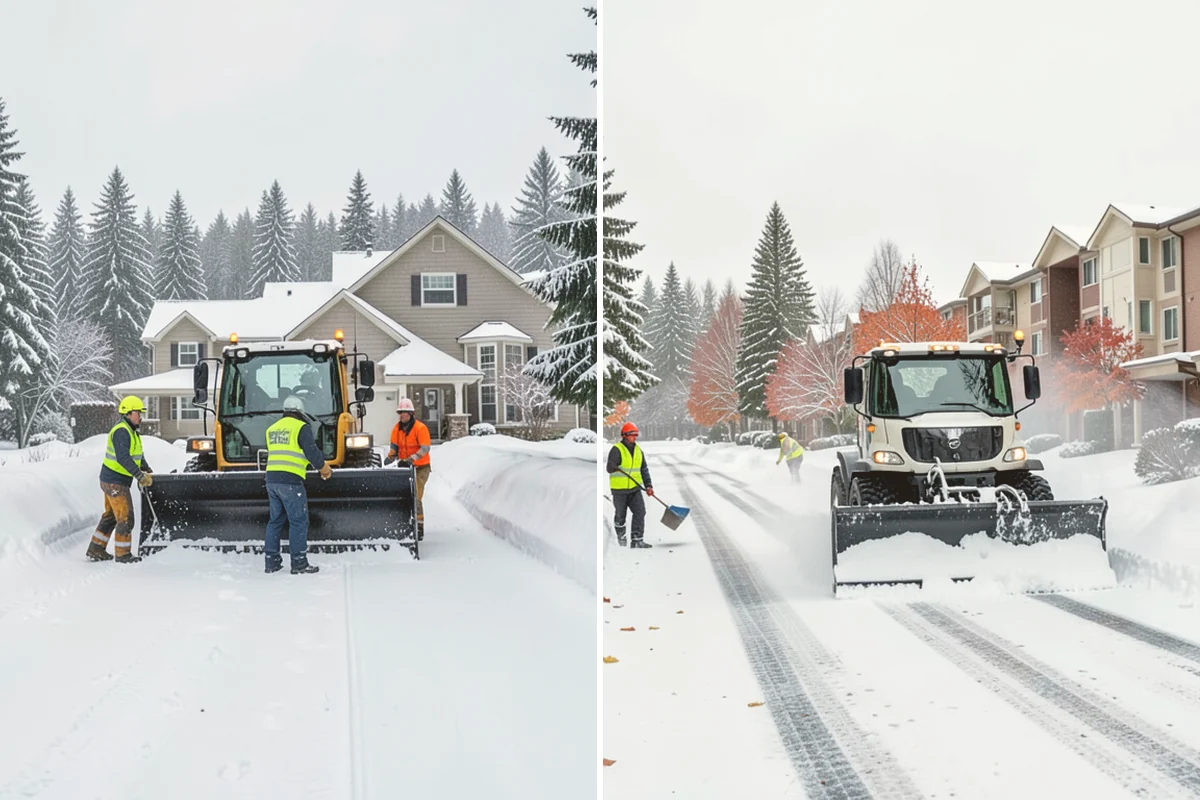 Snow Removal Estimates in Mount Vernon, Skagit County, WA - Schedule a site visit to measure and assess the property
