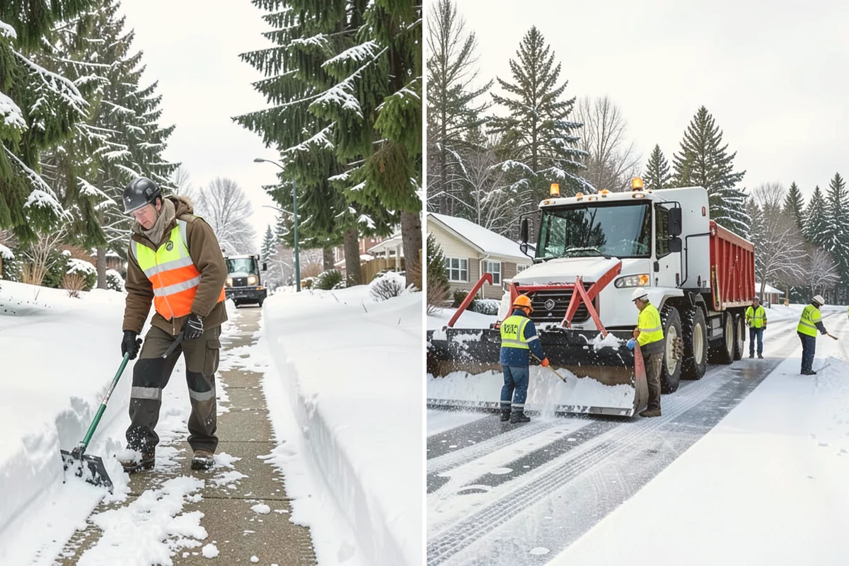 Snow Removal Estimates in Newcastle, King County, WA - Schedule a site visit to measure and assess the property
