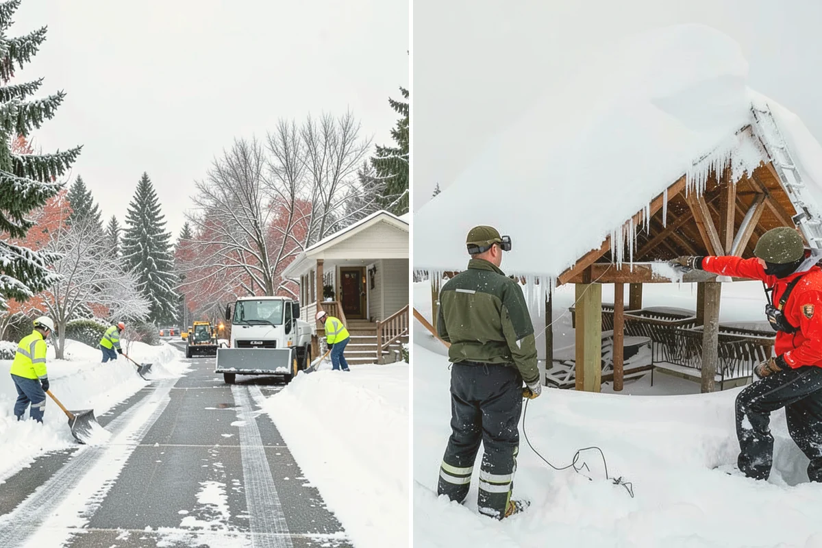 Snow Removal Estimates in Orting, Pierce County, WA - Schedule a site visit to measure and assess the property
