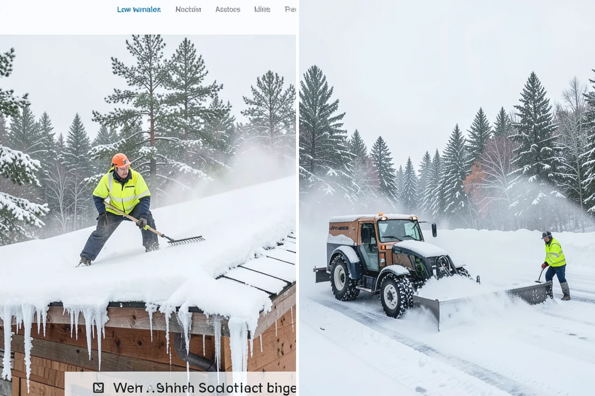 Snow Removal Estimates in Redmond, King County, WA - Schedule a site visit to measure and assess the property