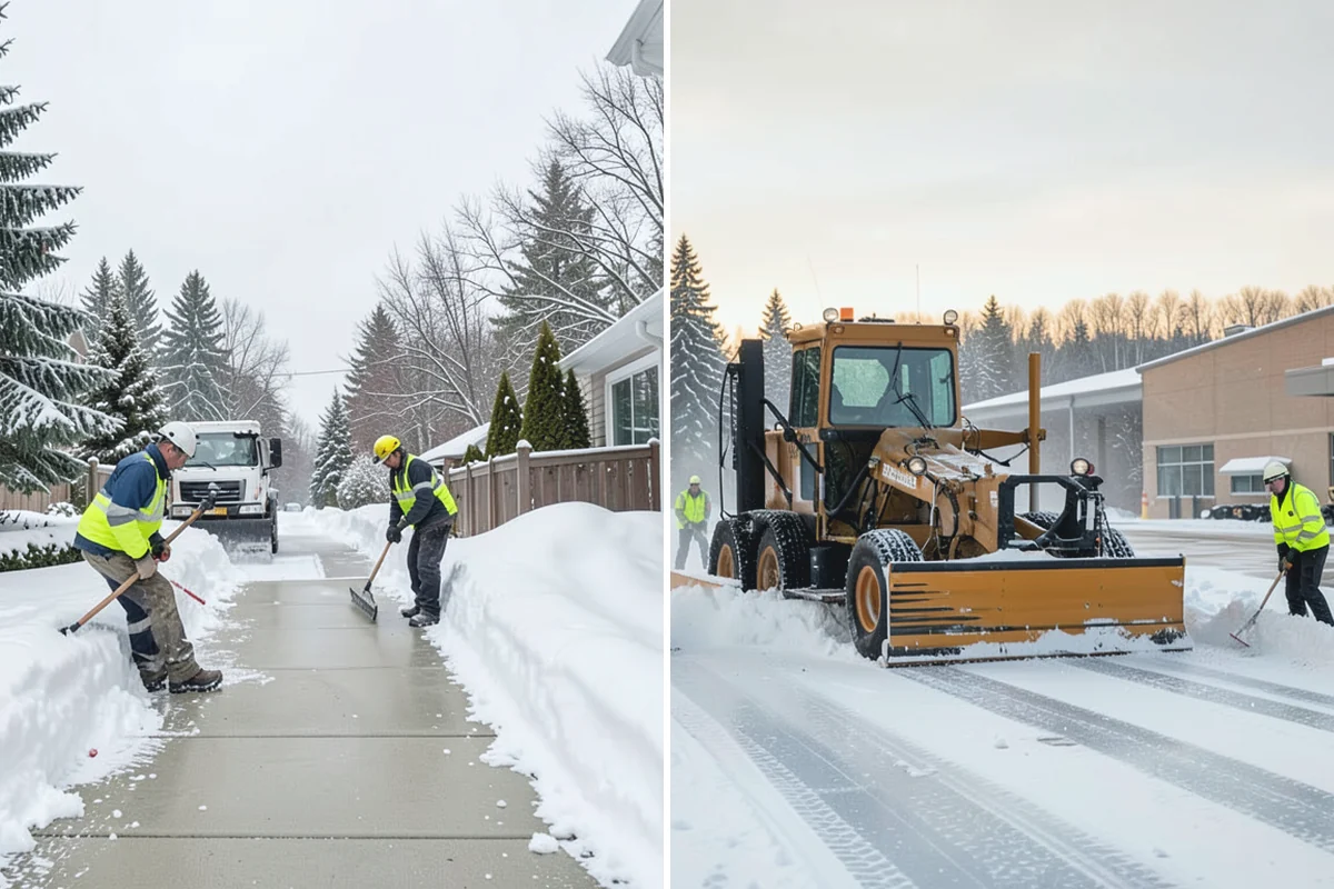 Snow Removal Estimates in Renton, King County, WA - Schedule a site visit to measure and assess the property