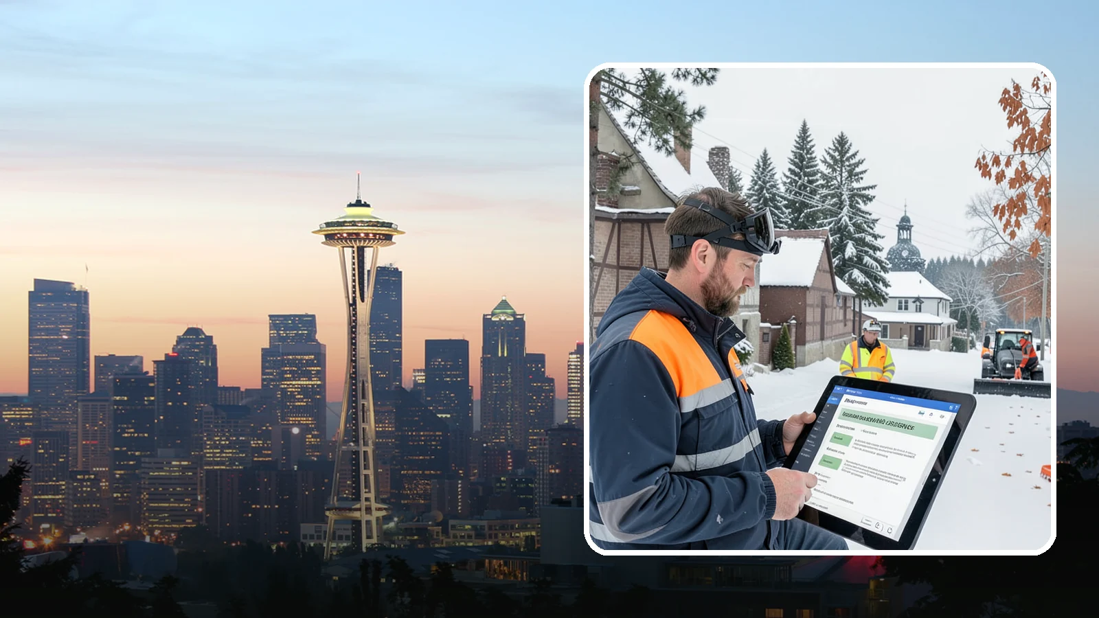 Snow Removal Estimates in Seattle, King County, WA - We provide clear, itemized snow removal estimates for Western Washington properties so you know exactly what winter service will...