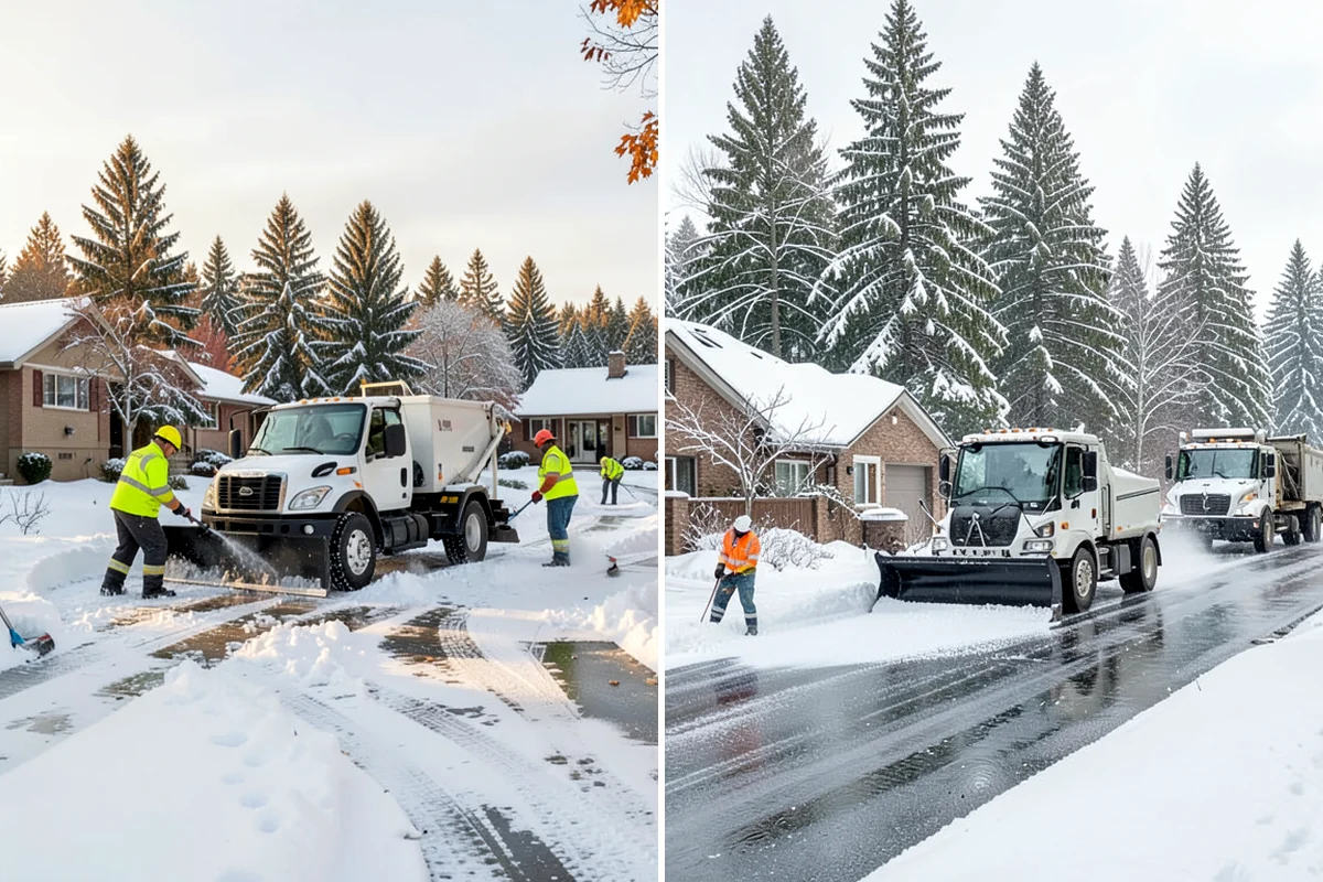 Snow Removal Estimates in Shoreline, King County, WA - Schedule a site visit to measure and assess the property