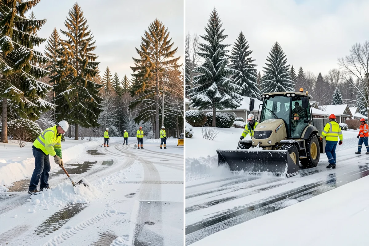 Snow Removal Estimates in Snoqualmie, King County, WA - Schedule a site visit to measure and assess the property