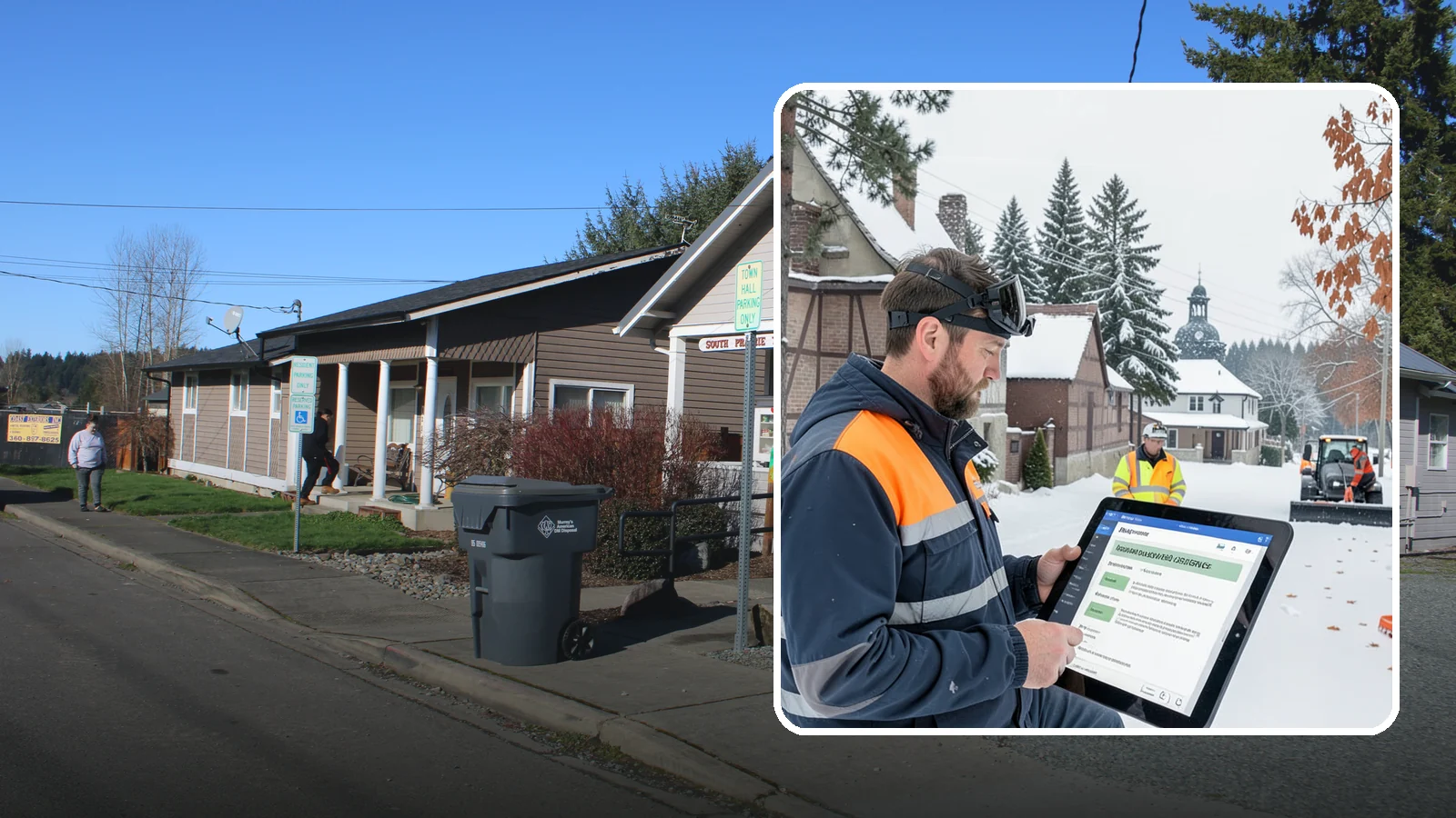 Snow Removal Estimates in South Prairie, Pierce County, WA - We provide clear, itemized snow removal estimates for Western Washington properties so you know exactly what winter service will...