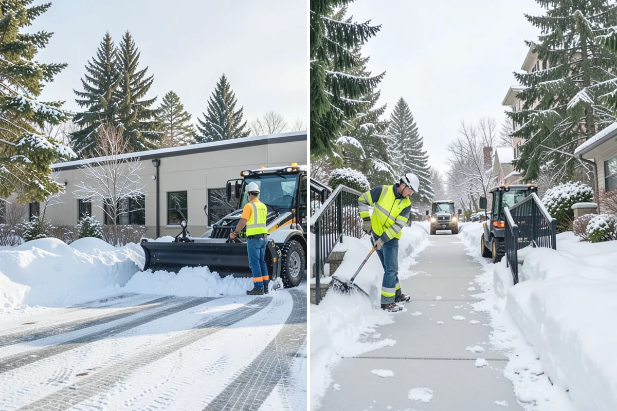 Snow Removal Estimates in South Prairie, Pierce County, WA - Schedule a site visit to measure and assess the property