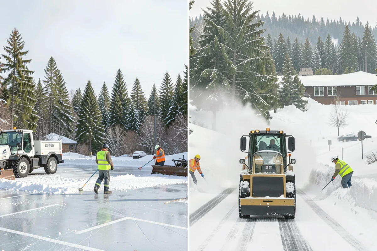 Snow Removal Estimates in Tacoma, Pierce County, WA - Schedule a site visit to measure and assess the property