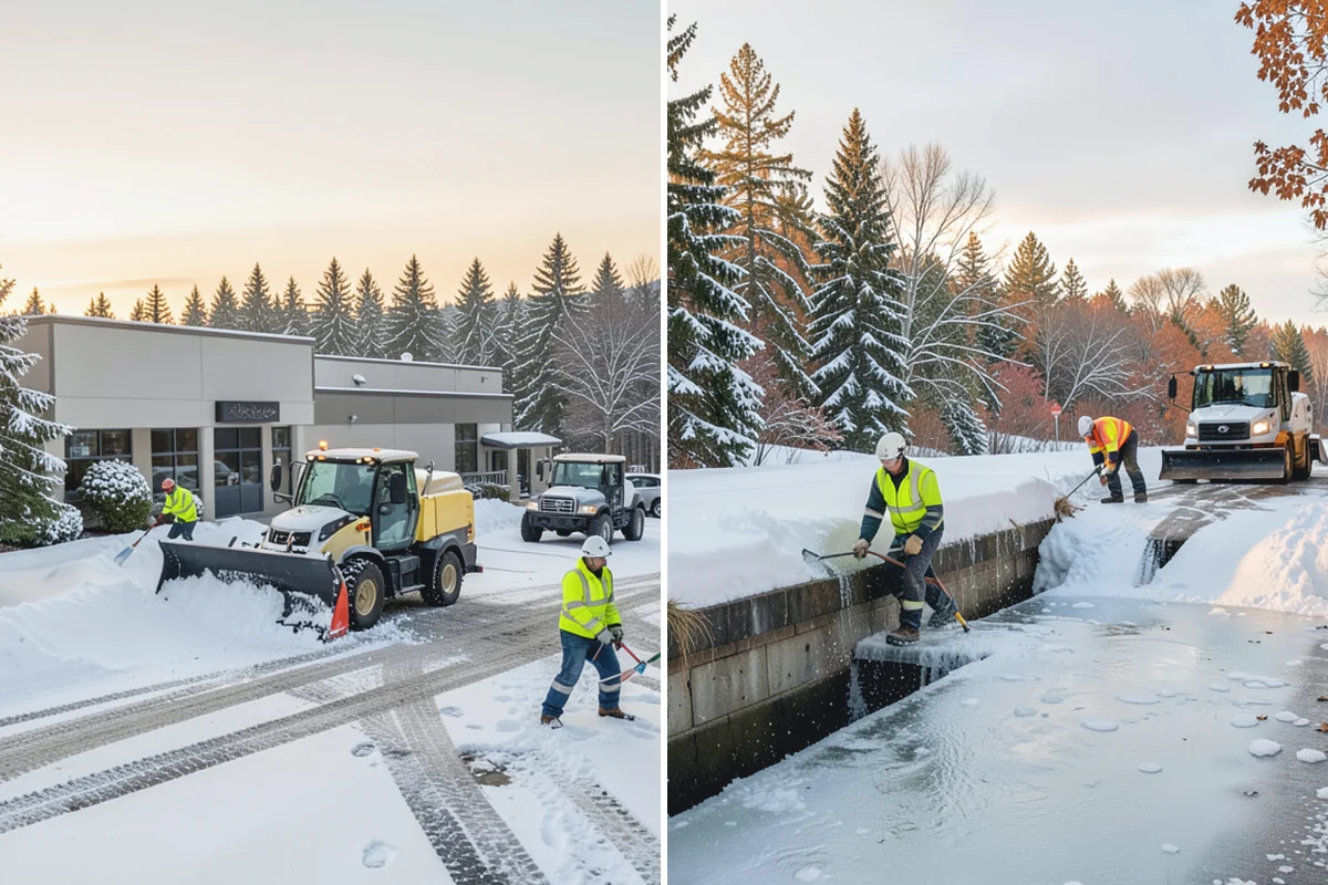 Snow Removal Estimates in Wilkeson, Pierce County, WA - Schedule a site visit to measure and assess the property