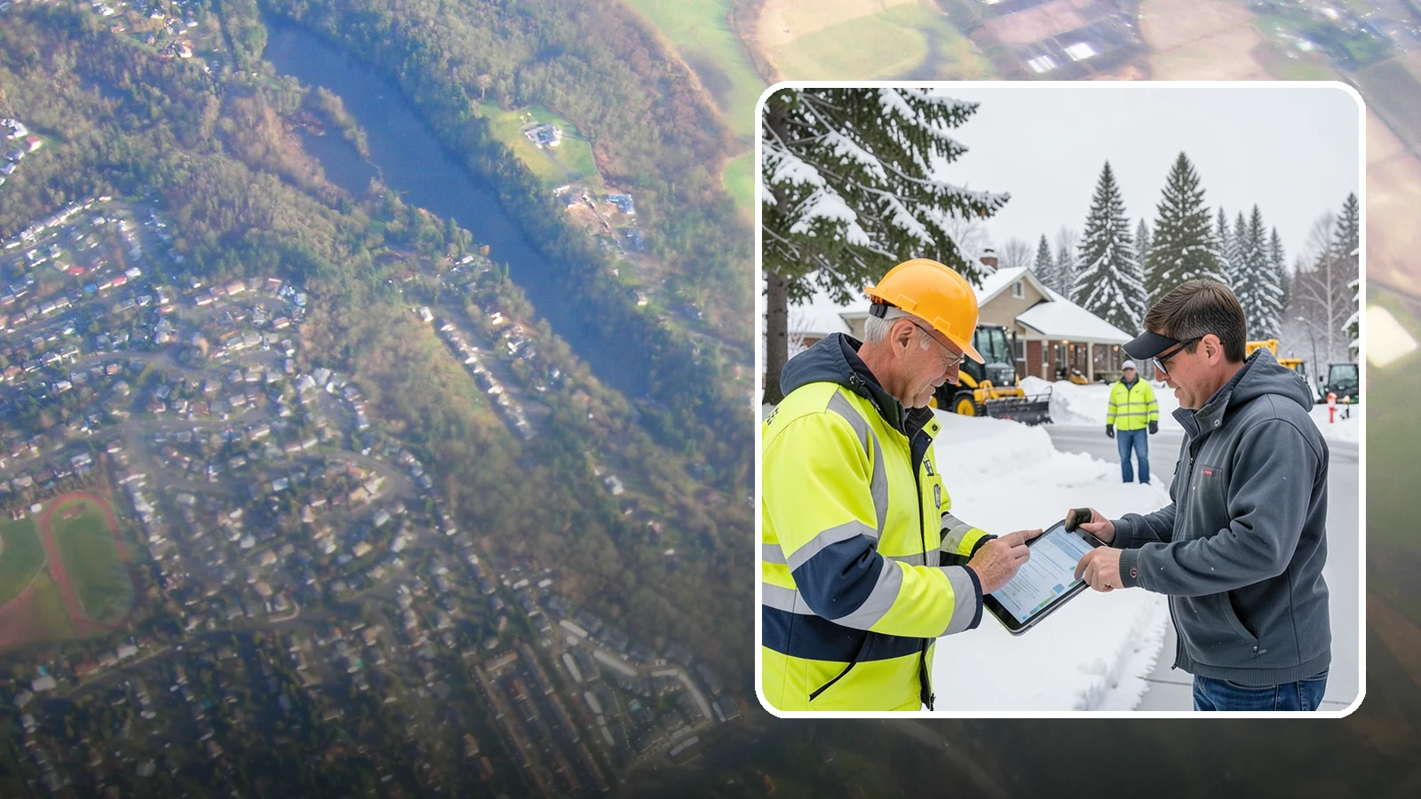 Snow Removal Inspections in Algona, King County, WA - We inspect Western Washington properties before and after snow events to verify clearing quality, document conditions, and...